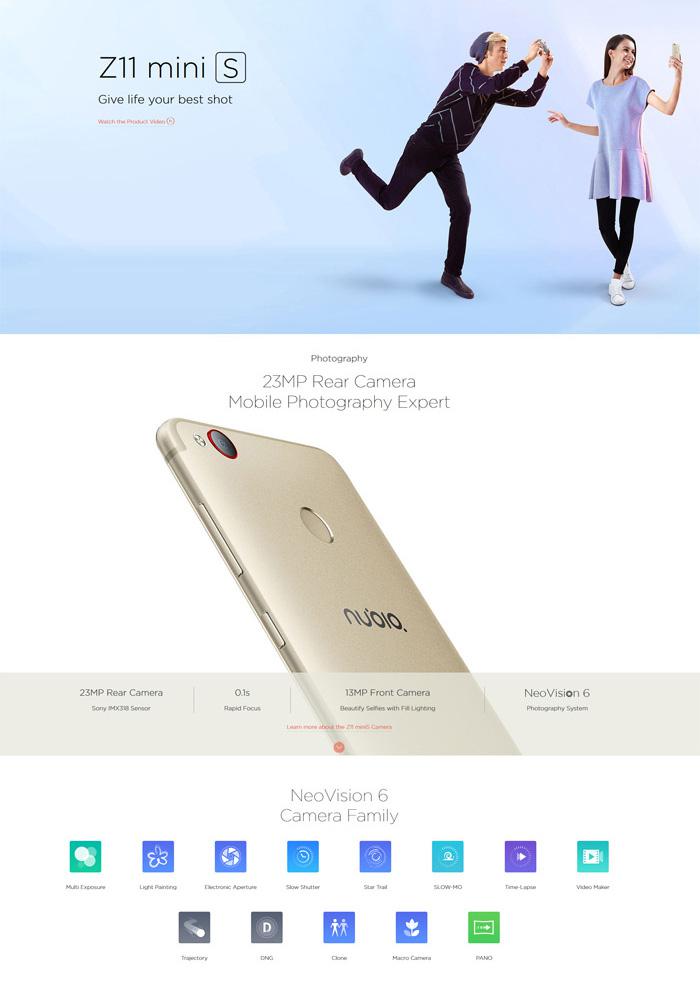 Nubia Z11 Mini S